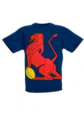 Camiseta Niños España Rugby Azul